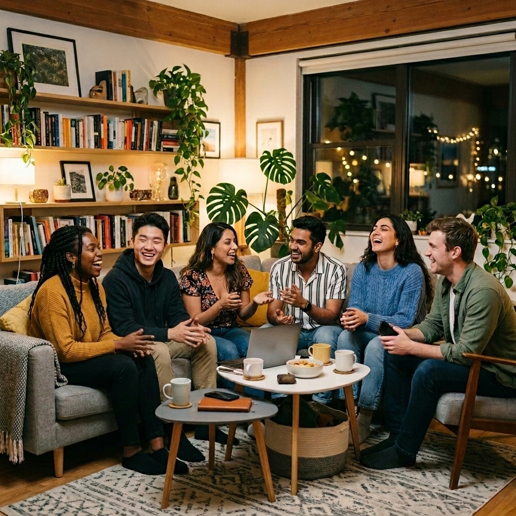 Co-living community at aurent